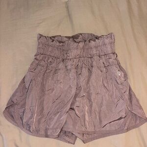 FP Movement by Free People High Waist Lavender Shorts